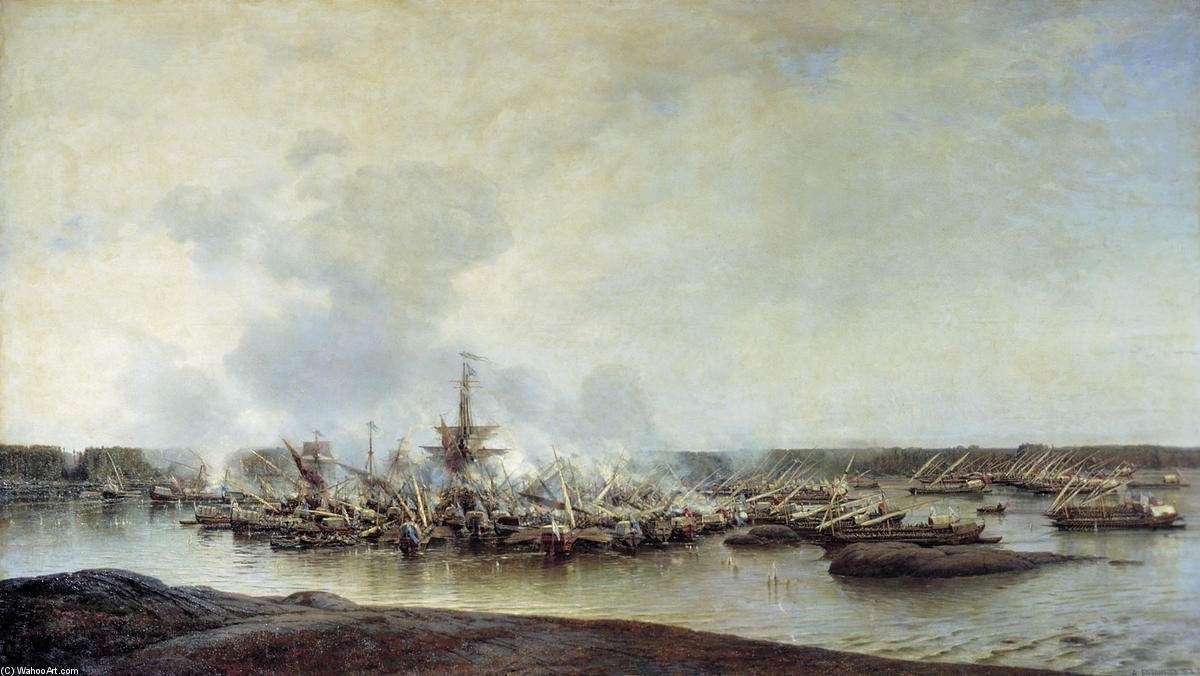 The Battle Of Gangut, July 27, 1714 — Alexei Petrovich Bogoliubov