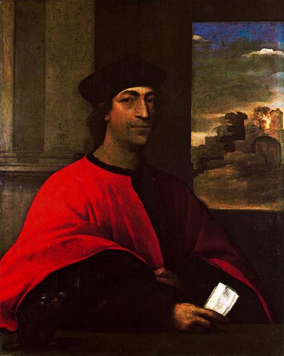 Portrait Of Cardinal Antonio Ciocchi Del Monte — Sebastiano Del Piombo