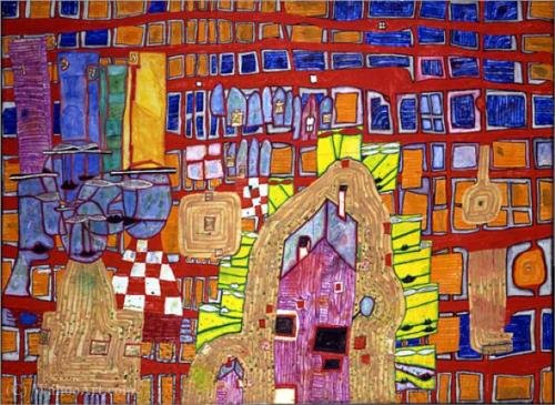 Rebellion Of The Grid — Friedensreich Hundertwasser