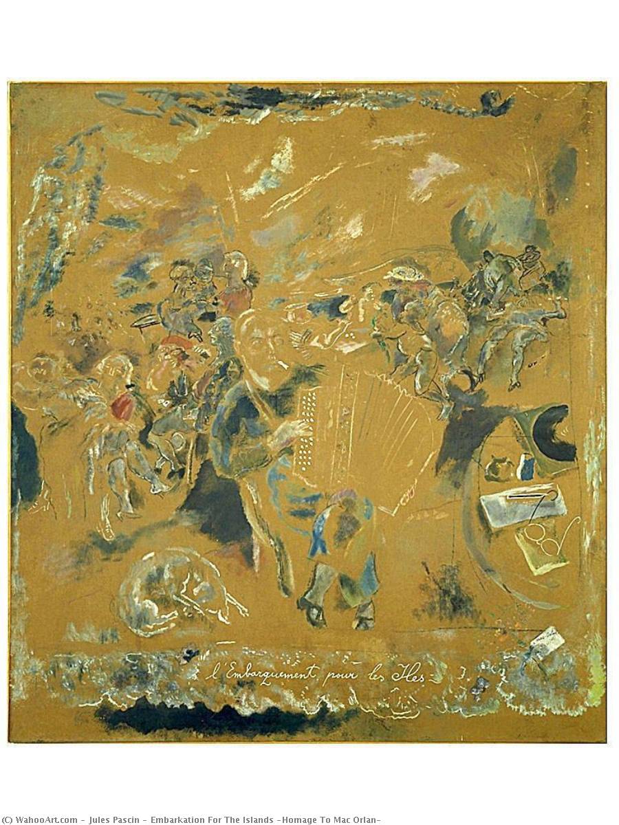 Embarkation For The Islands (homage To Mac Orlan) — Julius Mordecai Pincas