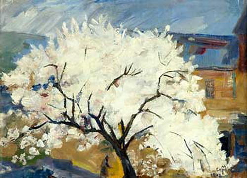 Apricot Tree In Blossom — Martiros Sarian