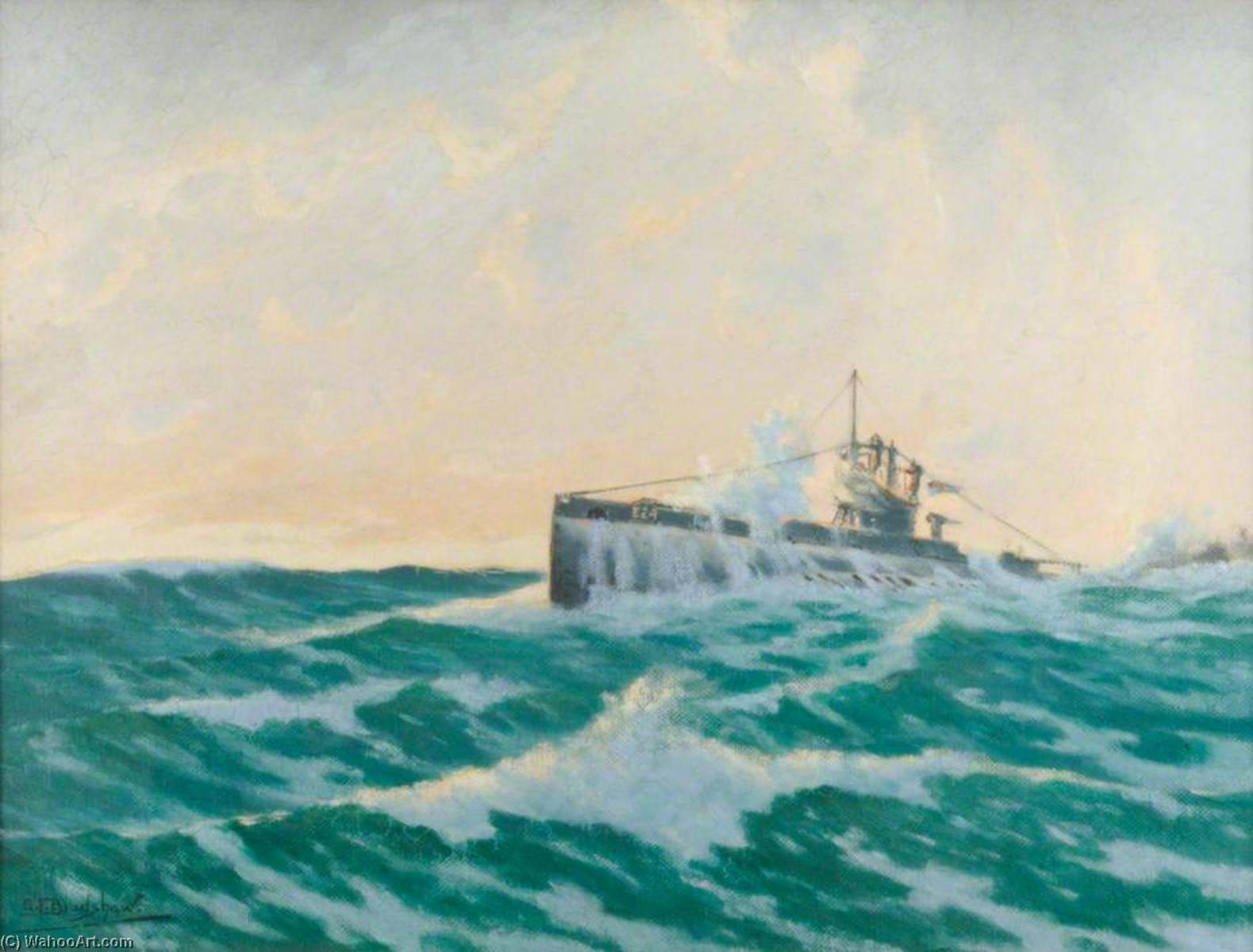 Hms M 'e.24' — George Fagan Bradshaw