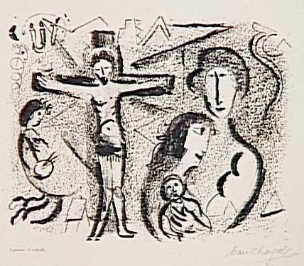 Christ Family — Marc Chagall
