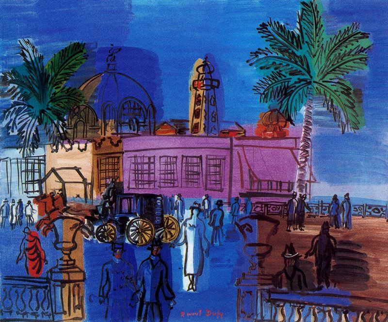 Nice, The Casino Of The Pier — Raoul Dufy