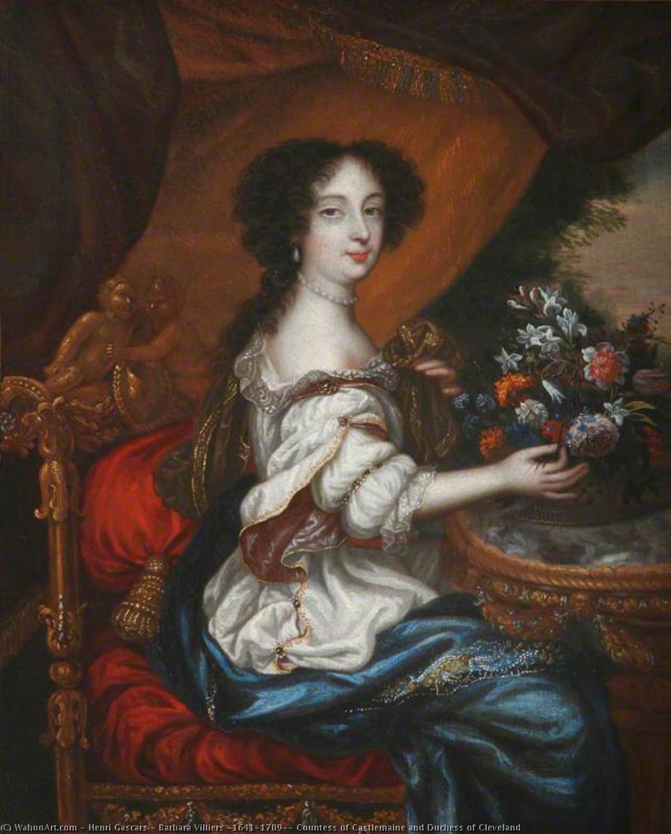 Barbara Villiers (1641–1709), Countess Of Castlemaine And Duchess Of Cleveland — Henri Gascars