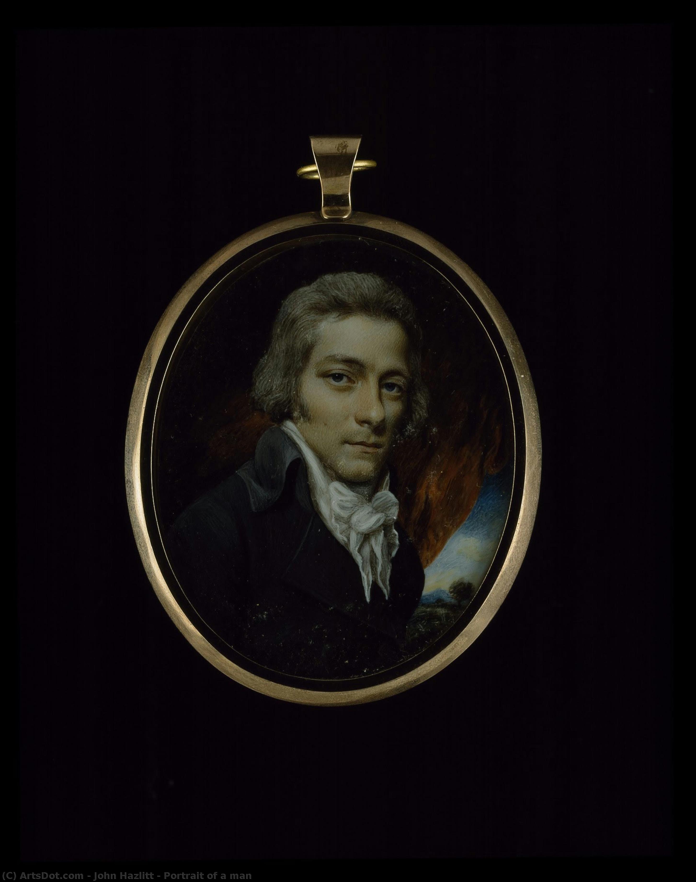 Portrait Of A Man — John Hazlitt