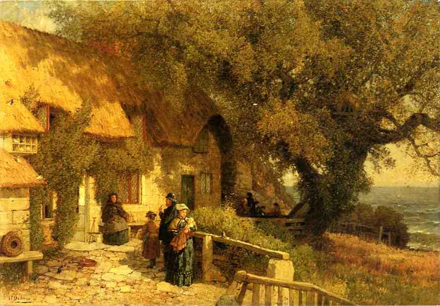 An Inn By The Ocean — Albert Fitch Bellows