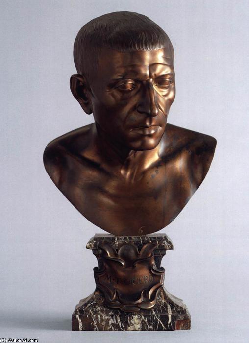 Bust Of Cicero — Massimiliano Soldani-benzi