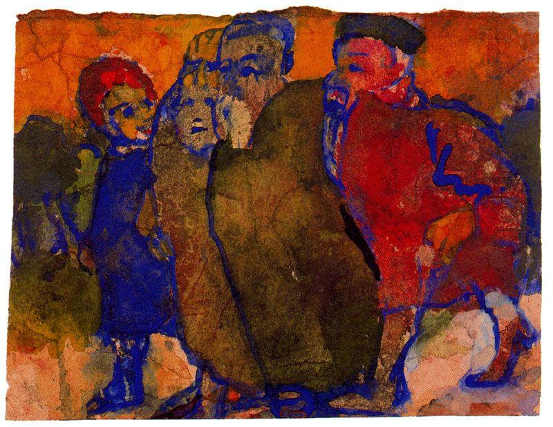 Group Of People — Емил Нолде