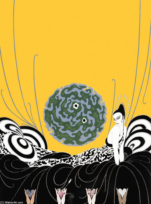 Selection Of A Heart — Erté
