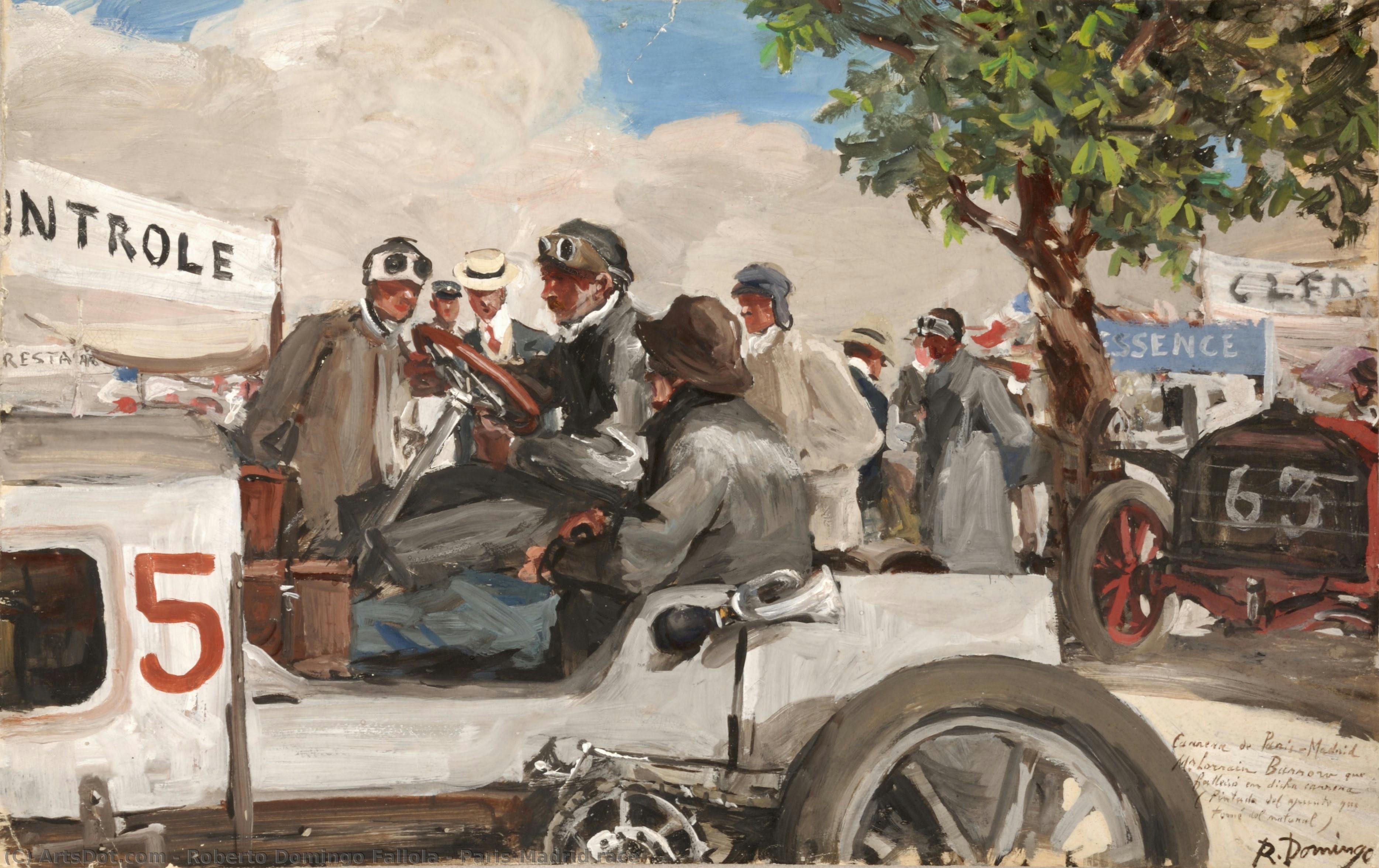 Paris-madrid Race — Roberto Domingo Fallola