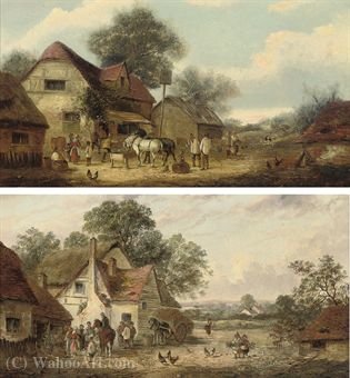The Village Square; And Market Day — Georgina Lara