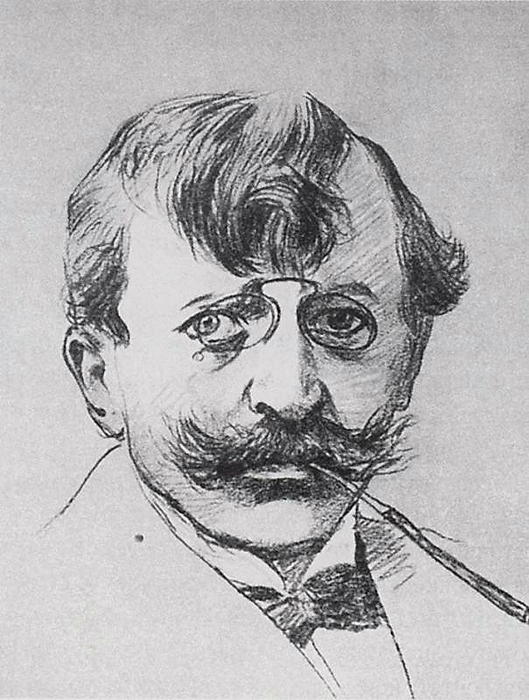 Portrait Of Anton Azbe — Igor Emmanuilovich Grabar