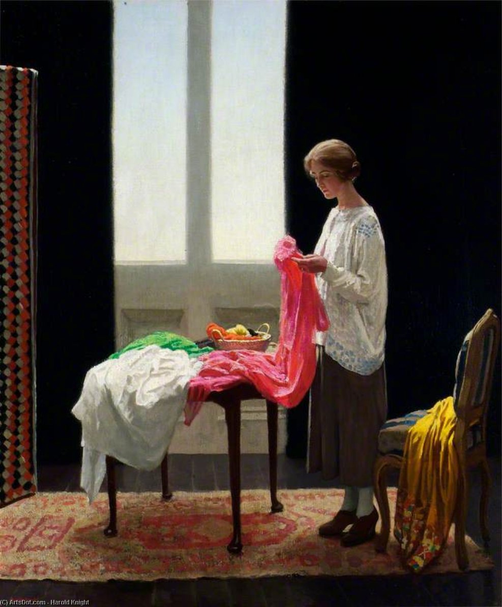 The Embroideress — Гарольд Найт