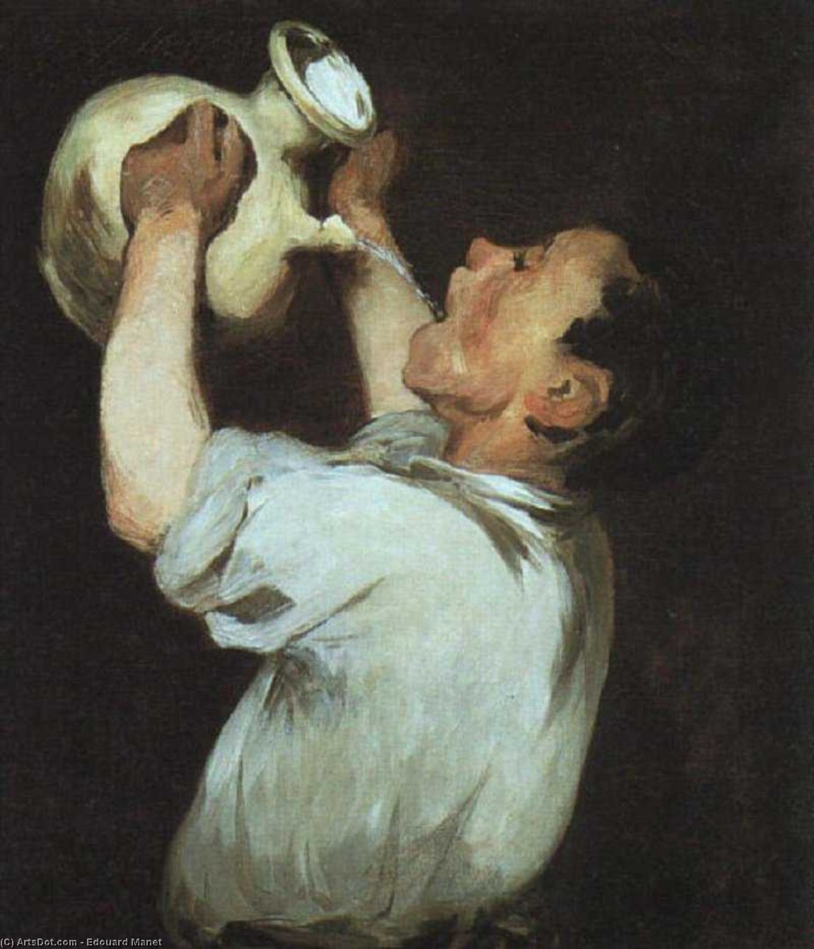 A Boy With A Pitcher — Édouard Manet