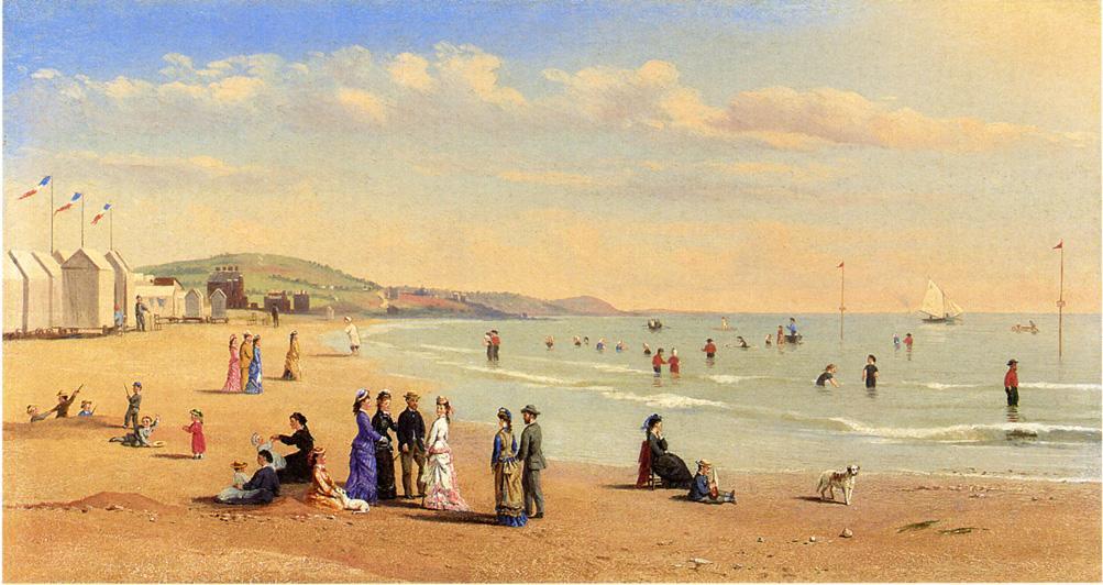 Figures On A Beach — Conrad Wise Chapman