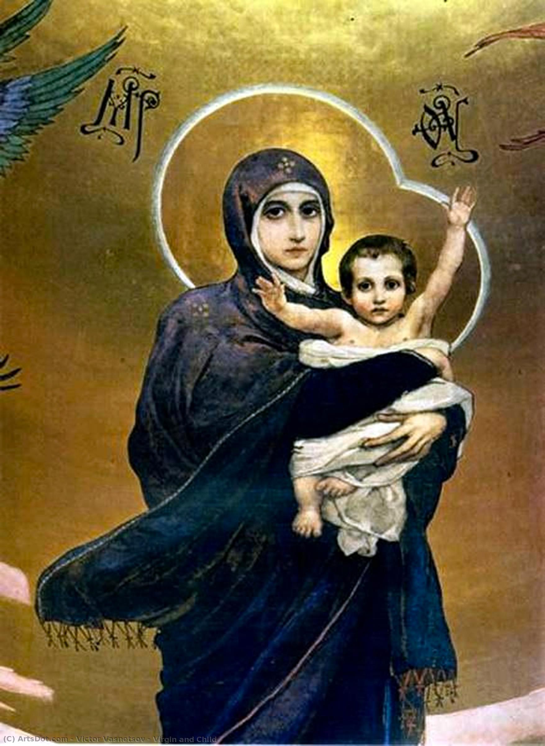 Virgin And Child — Victor Vasnetsov