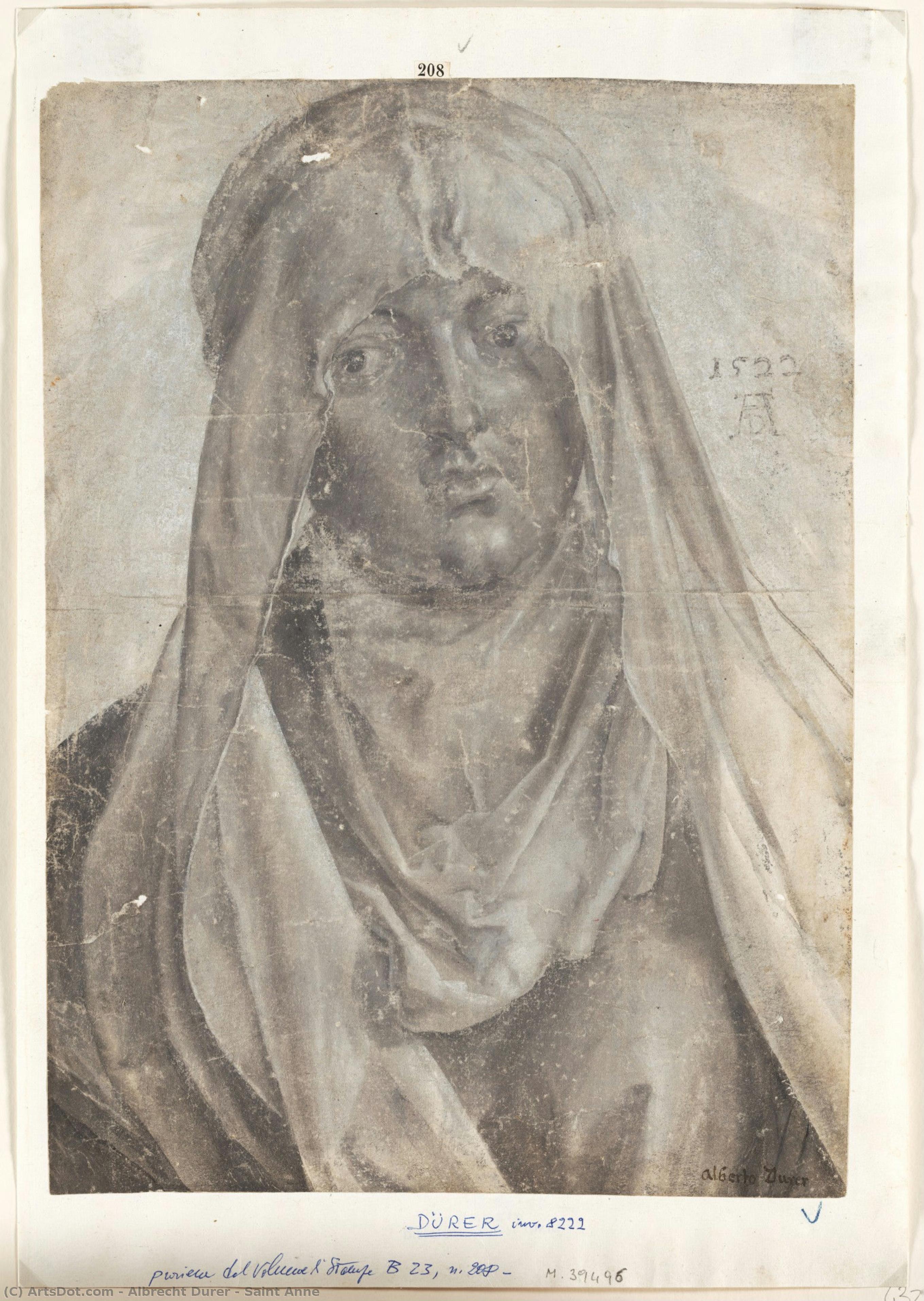 La Virgen Con El Niño Y Santa Ana — Albrecht Dürer