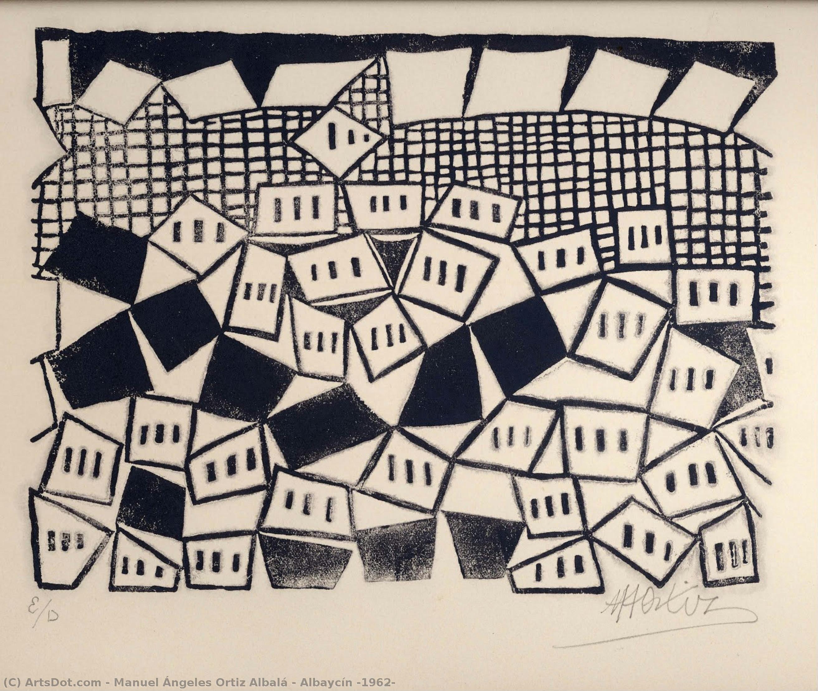 Albaycín (1962) — Manuel Ángeles Ortiz Albalá