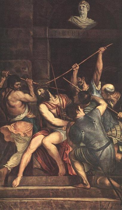 Cristo Coronado Con Espinas — Tiziano