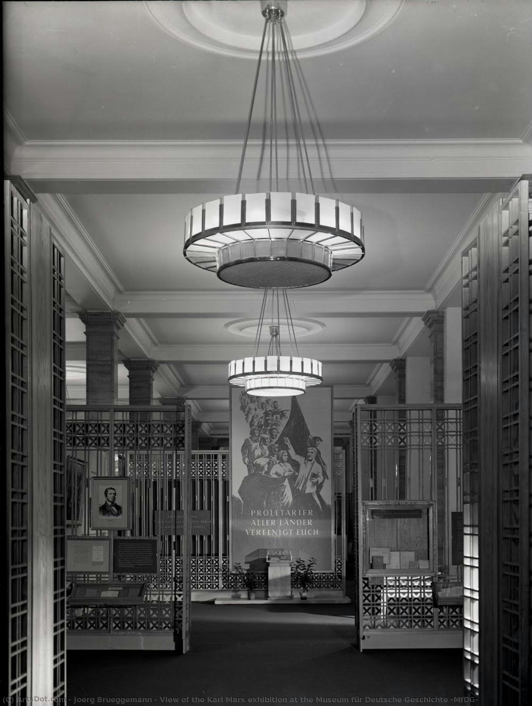 View Of The Karl Marx Exhibition At The Museum Für Deutsche Geschichte (mfdg) — Joerg Brueggemann