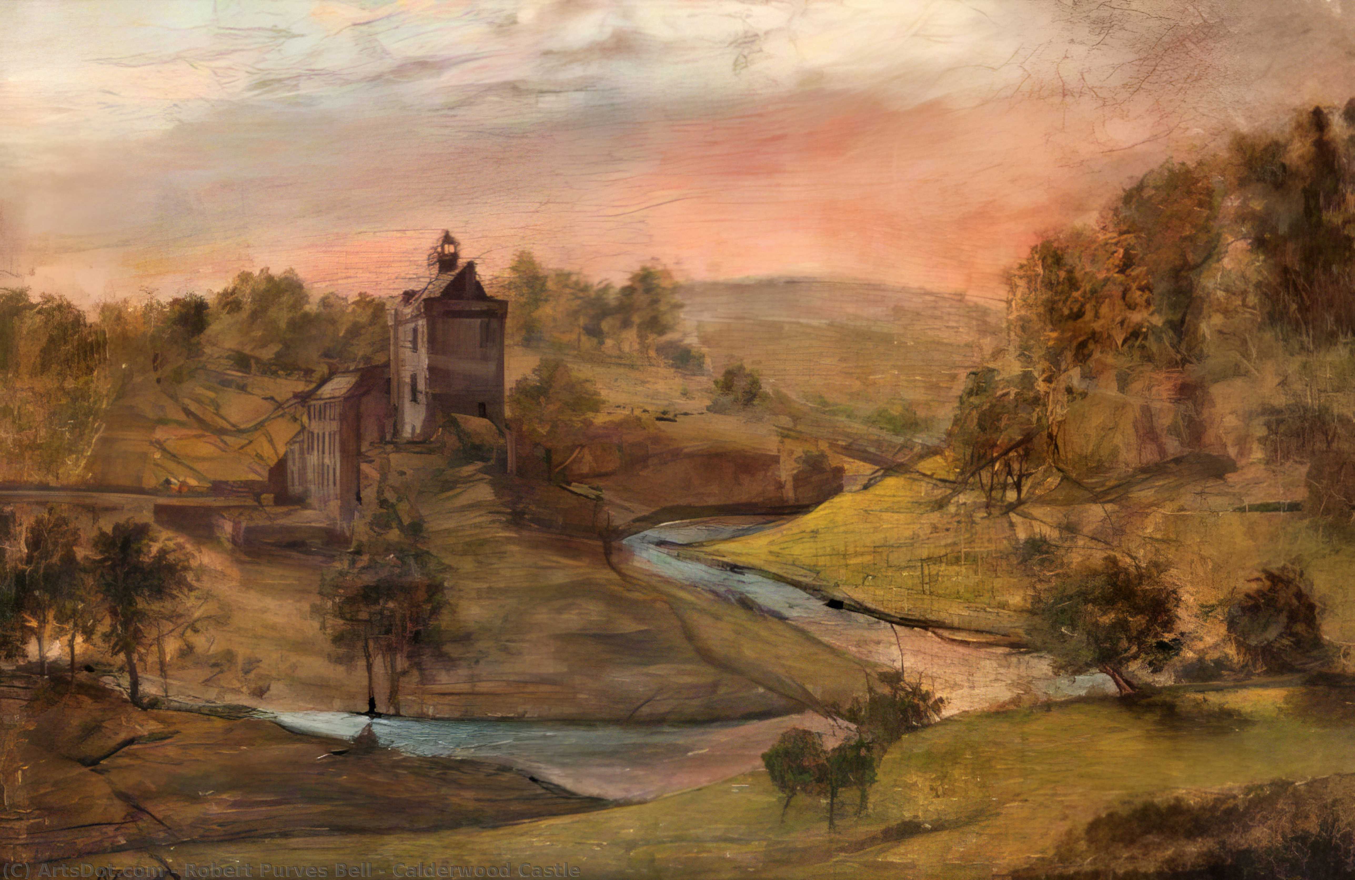 Calderwood Castle — Robert Purves Bell