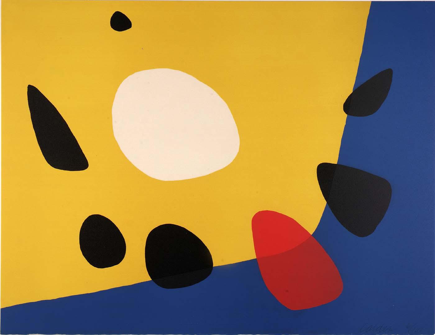 On Yellow — アレクサンダー・ミルヌ・カルダー