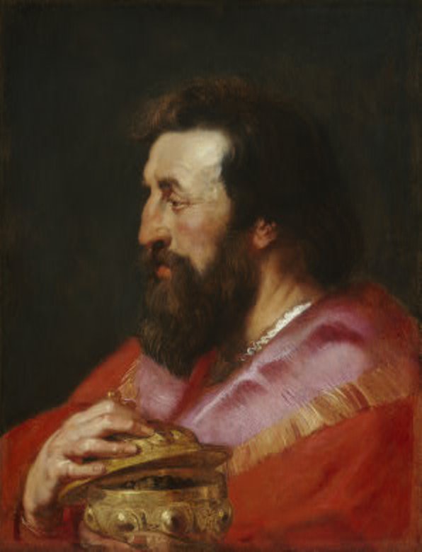 Melchior, The Assyrian King — Сэр Пјетр Паул Рубенс