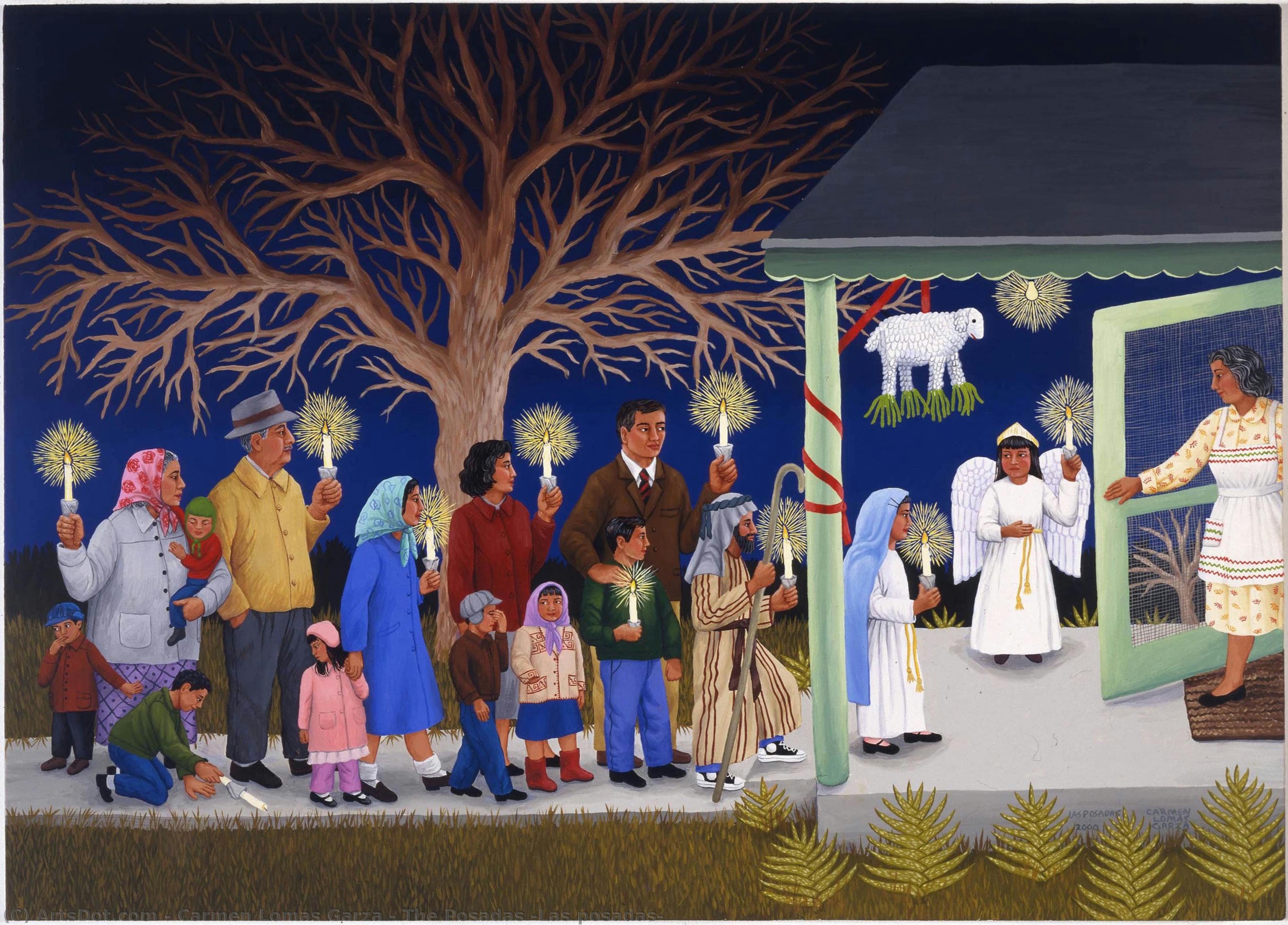The Posadas (las Posadas) — Carmen Lomas Garza
