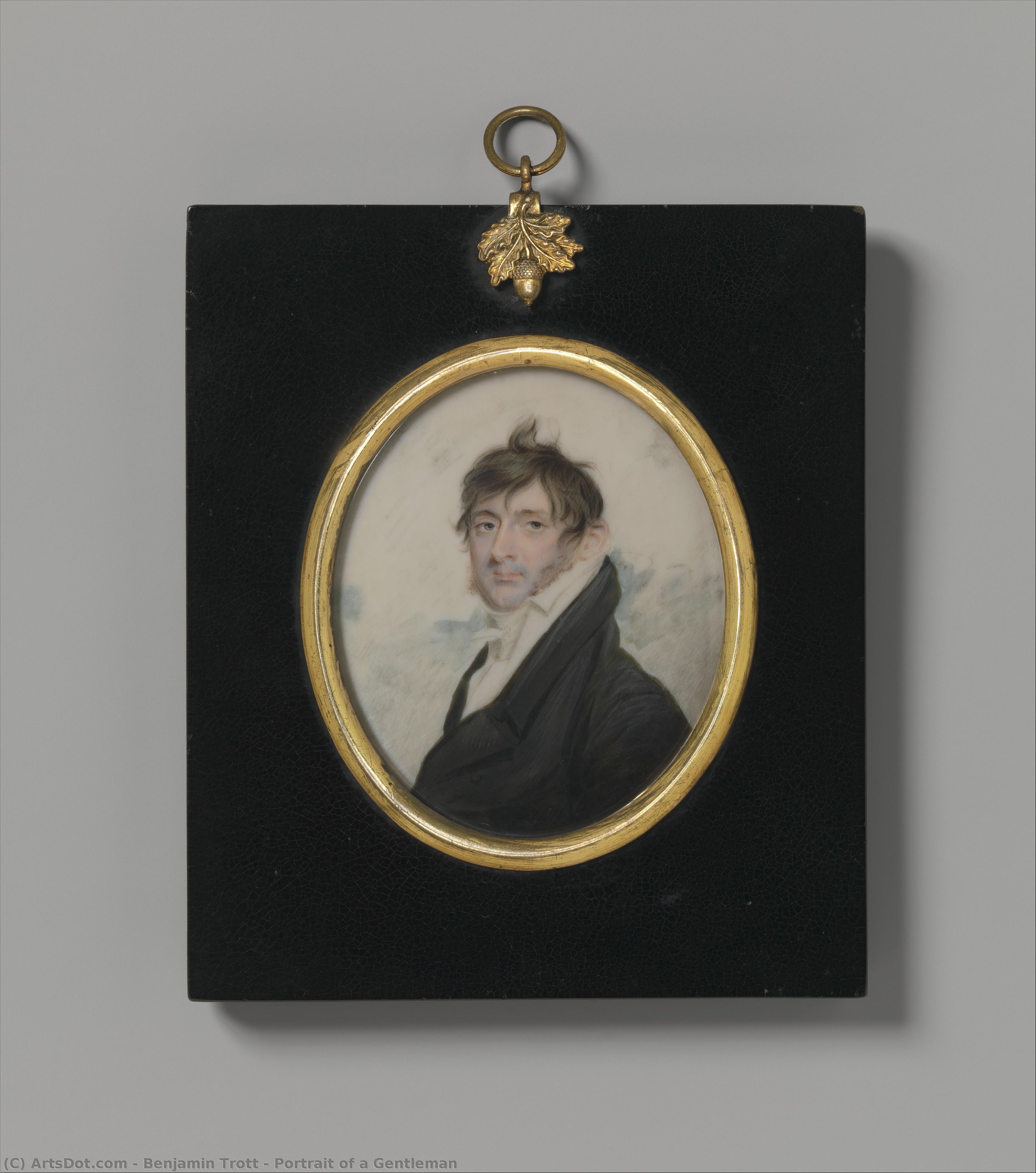 Portrait Of A Gentleman — Benjamin Trott