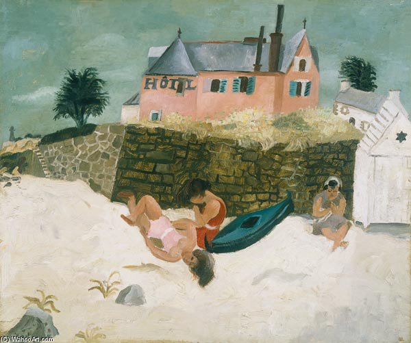 La Plage, Hotel Ty-mad, Treboul — Christopher Wood