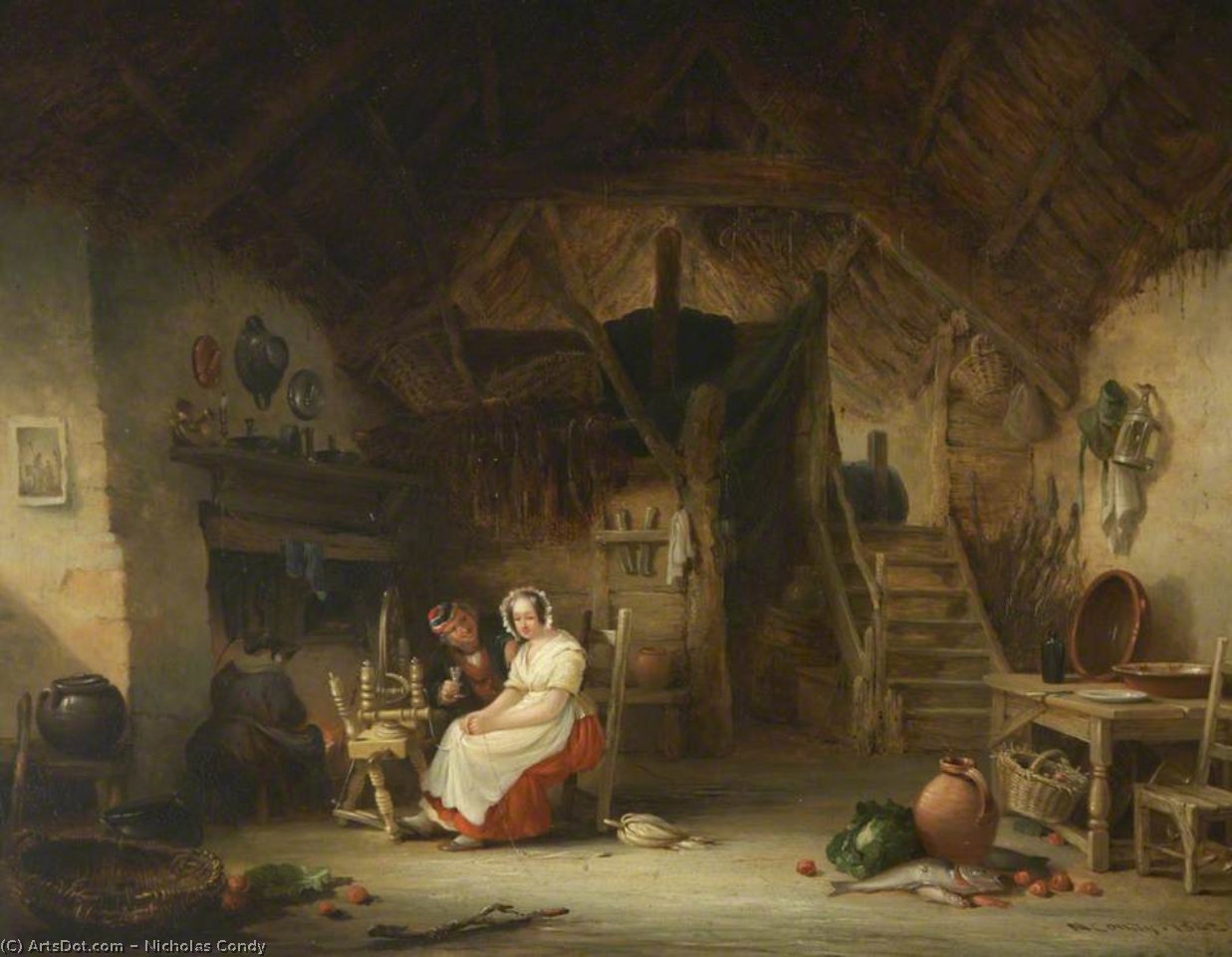 Interior, Girl Spinning — Nicholas Matthew Condy