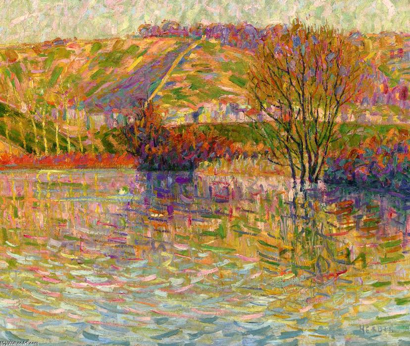 The Coast At Haute Isle — Огюст Эрбен
