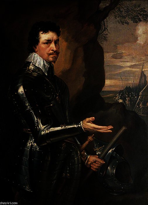 The Earl Of Strafford In Armour — Sir Anthony Van Dyck