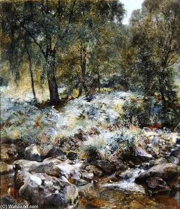 When The Leaves Begin To Turn — Alfred William Hunt