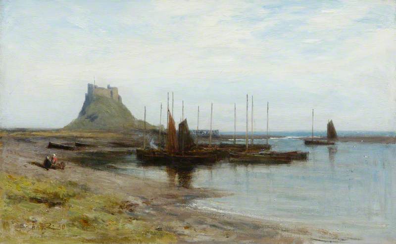 Holy Island Castle, Northumberland — George Reid