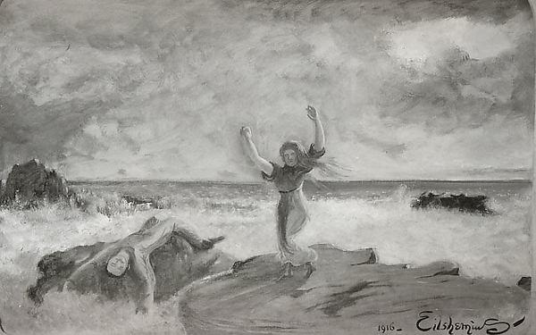 Tragedy Of The Sea — Louis Michel Eilshemius