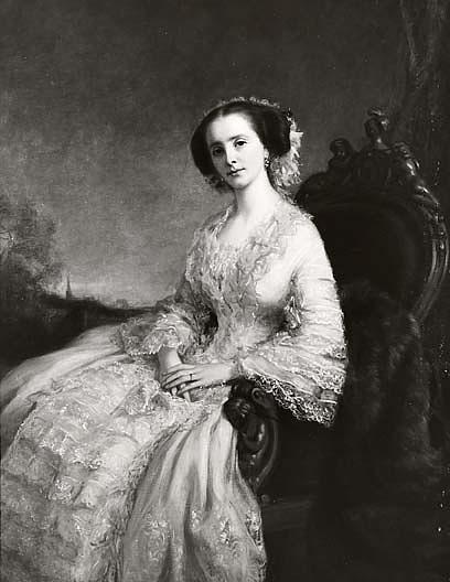 Mrs. August Belmont, Sr. (caroline Slidell Perry) (1829 1892), (painting) — George Peter Alexander Healy