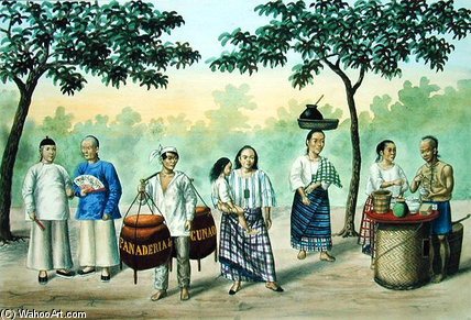 A Scene In Town — Jose Honorato Lozano