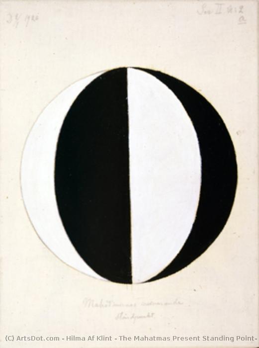 The Mahatmas Present Standing Point, Series Ii, No. 2a — Hilma Af Klint