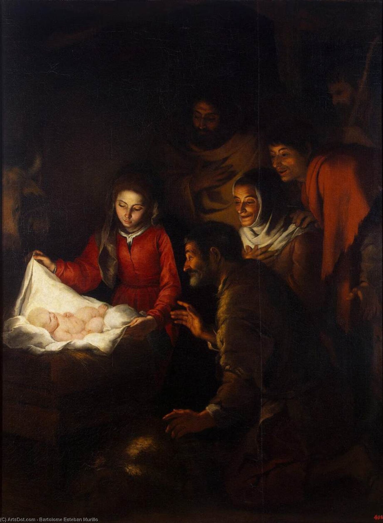 Adoration Of The Shepherds — Bartolomé Esteban Murillo