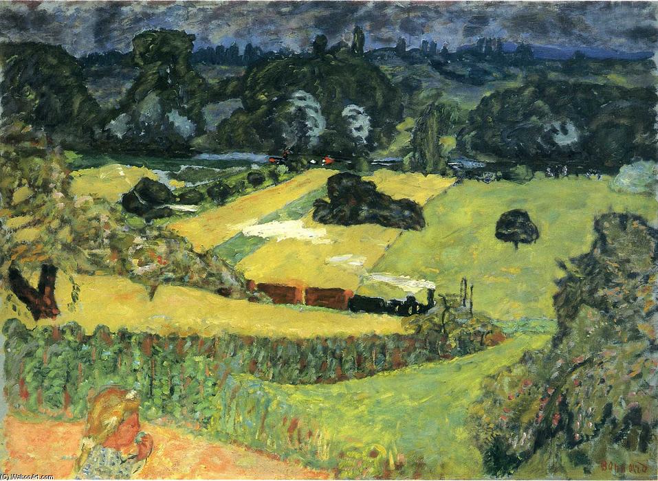 Landscape With Freight Train — Пијер Боннар