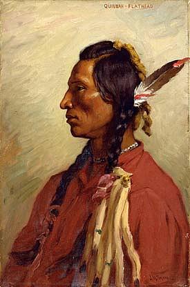 Quinnah, (painting) — Джозеф Генри Шарп