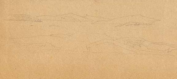 Cursory Sketch Of Landscape 1 — Nicholas Roerich