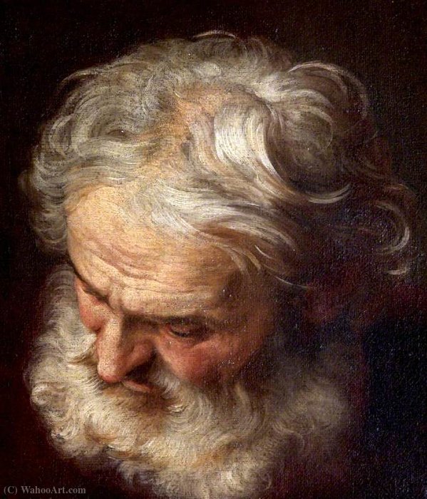 Head Of A Bearded Old Man — Симоне Кантарини