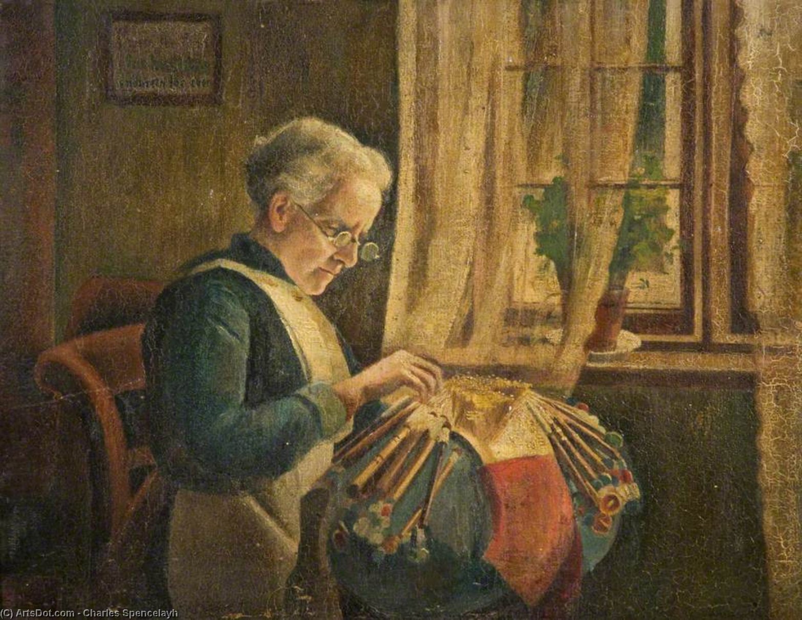 The Lacemaker — Charles Spencelayh