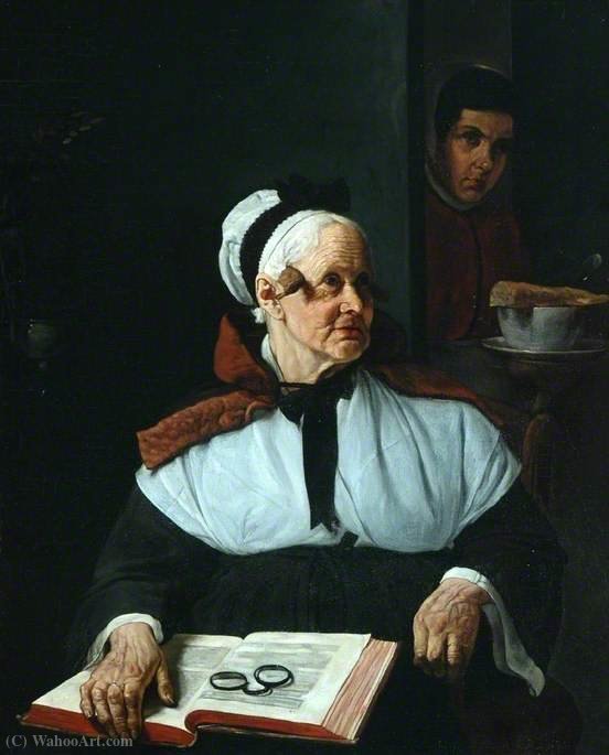 Grandmamma's Breakfast — François Bonvin