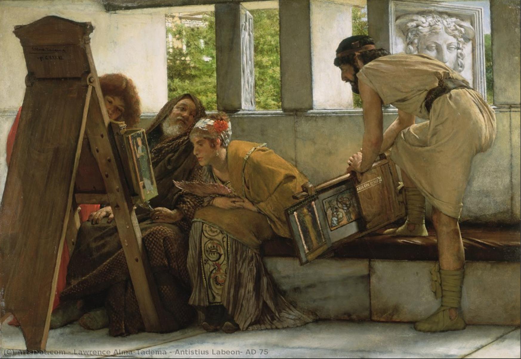 Antistius Labeon: Ad 75 — Lawrence Alma-tadema