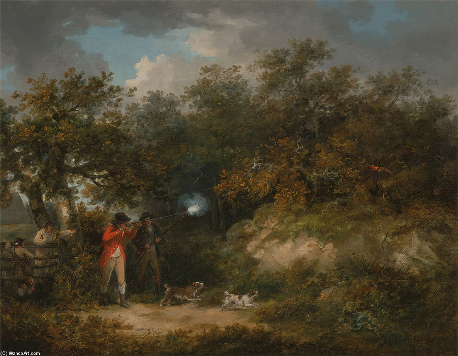 Pheasant Shooting — George Morland