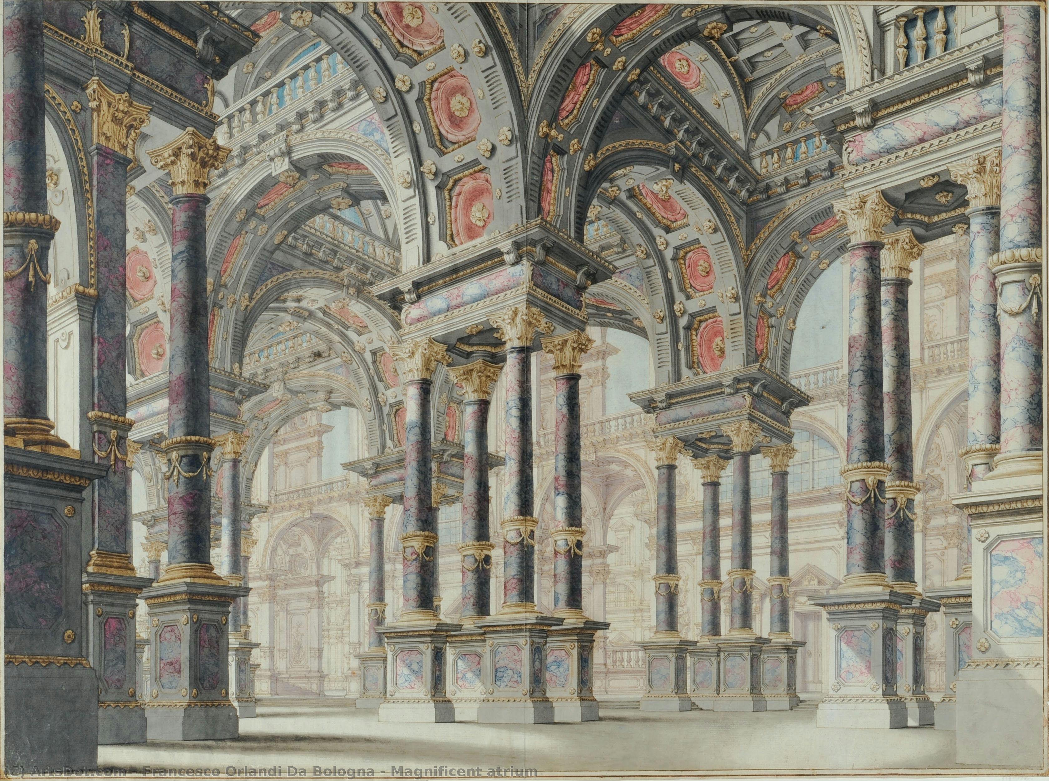 Magnificent Atrium — Francesco Orlandi Da Bologna